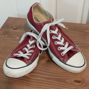 Maroon Converse